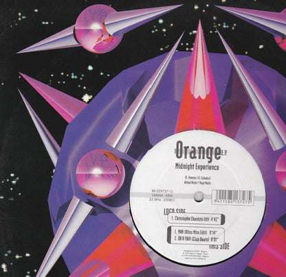 Midnight Experience : Orange E.P. (12", EP)