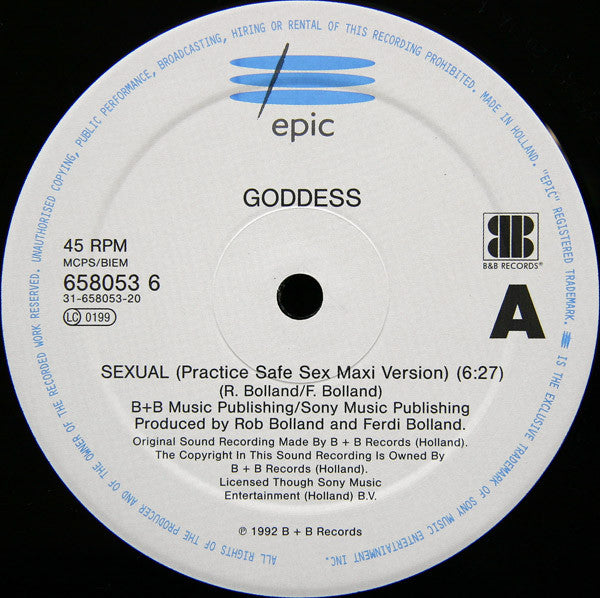 Goddess (2) : Sexual (12")