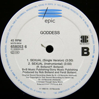 Goddess (2) : Sexual (12")