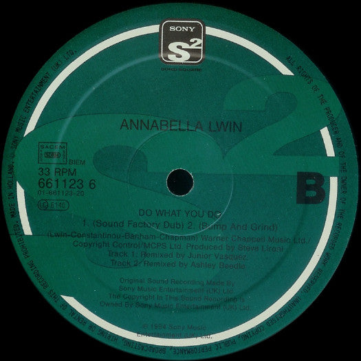 Annabella Lwin : Do What You Do (12")