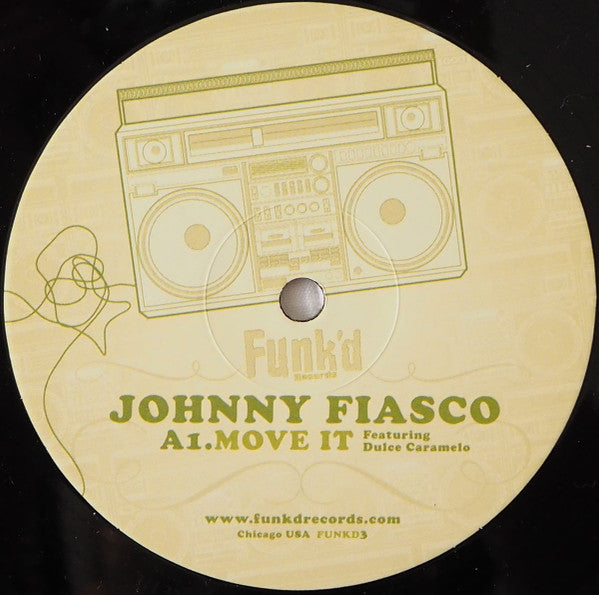 Johnny Fiasco : Boombox (Vol 1) (12")
