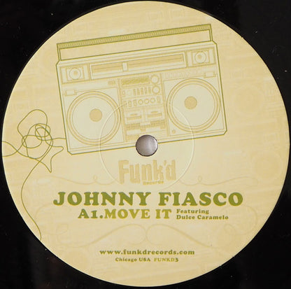 Johnny Fiasco : Boombox (Vol 1) (12")