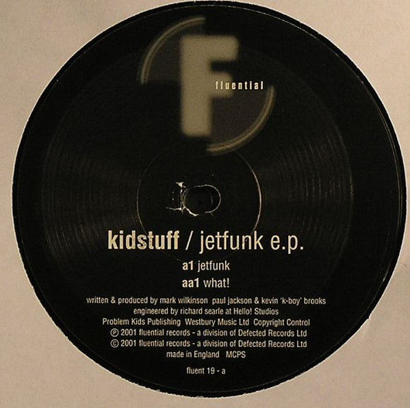 Kidstuff : Jetfunk EP (12", EP)