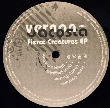 Vernon & DaCosta : Fierce Creatures EP (12")