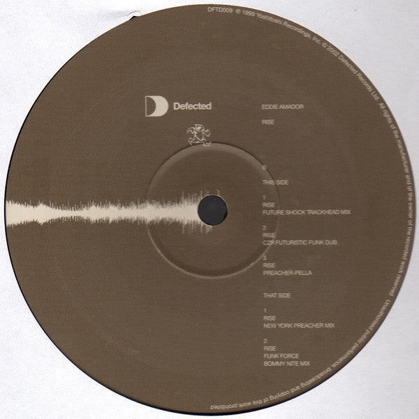 Eddie Amador : Rise (2x12")
