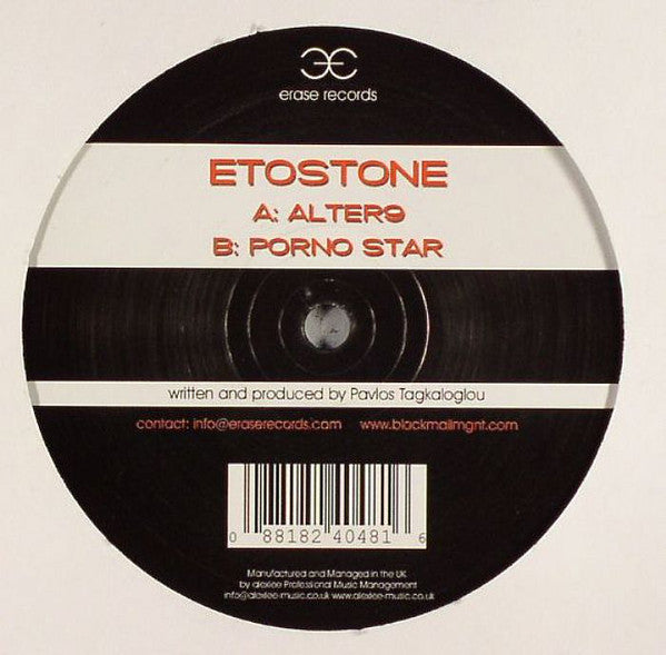 Etostone : Alter9 / Porno Star (12")