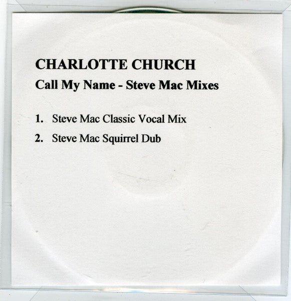 Charlotte Church : Call My Name (12", W/Lbl)