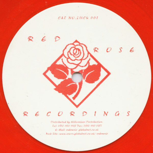 DJ Luck & MC Neat : Red Rose EP (12", Red)