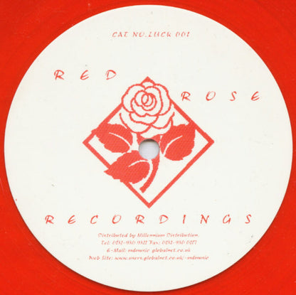DJ Luck & MC Neat : Red Rose EP (12", Red)