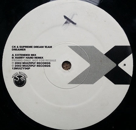 Clive King & Supreme Dream Team : Dreamer (12", Promo)