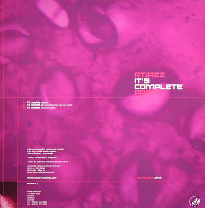 Atjazz : It's Complete (Part1) (12")