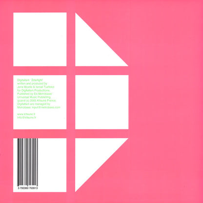 Digitalism : Zdarlight (12", S/Sided, Etch)