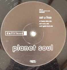 Planet Soul : Set U Free (12", Promo)