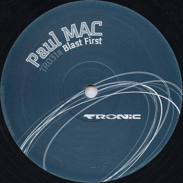 Paul Mac : Blast First (12")
