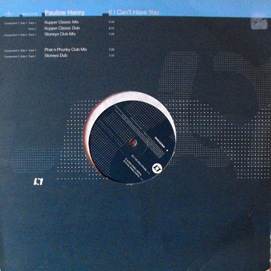 Pauline Henry : If I Can't Have You (2x12")