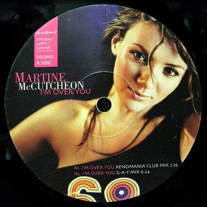 Martine McCutcheon : I'm Over You (12", Promo)