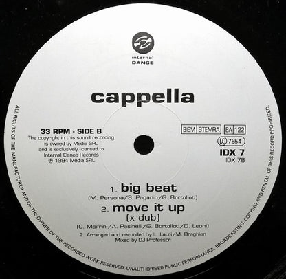 Cappella : Move It Up / Big Beat (12")