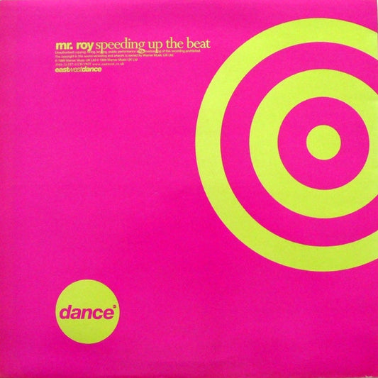 Mr. Roy : Speeding Up The Beat (12")