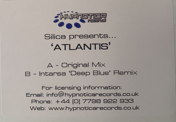 Silica : Atlantis (12")