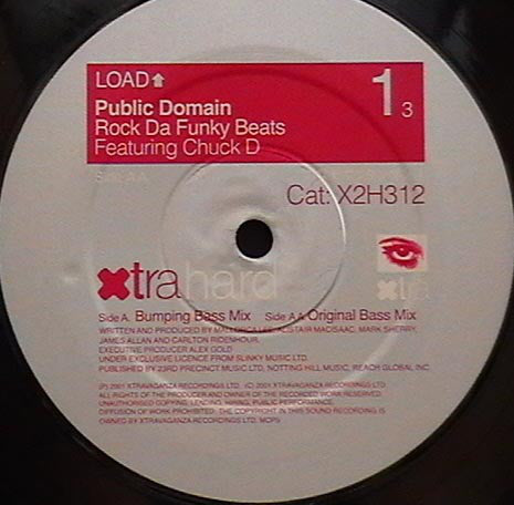 Public Domain Featuring Chuck D : Rock Da Funky Beats (12")