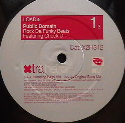 Public Domain Featuring Chuck D : Rock Da Funky Beats (12")