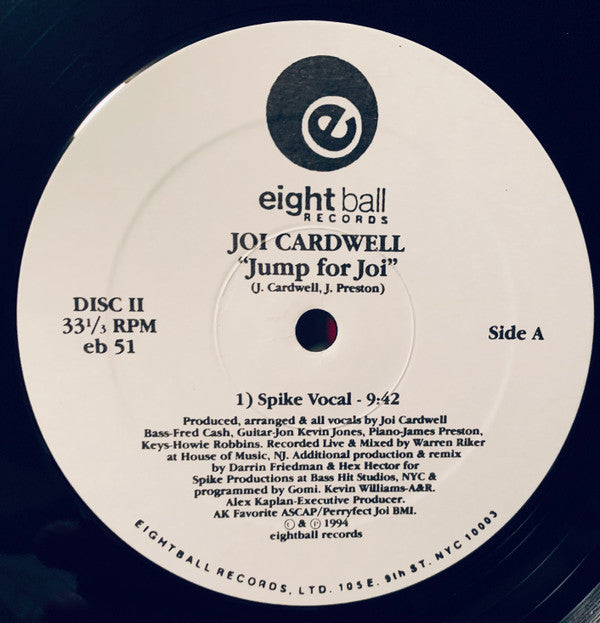 Joi Cardwell : Jump For Joi (2x12")
