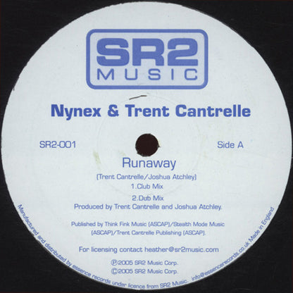 Nynex & Trent Cantrelle : Runaway (12")