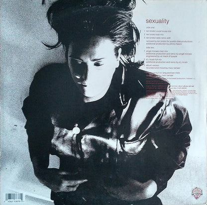 k.d. lang : Sexuality (12")