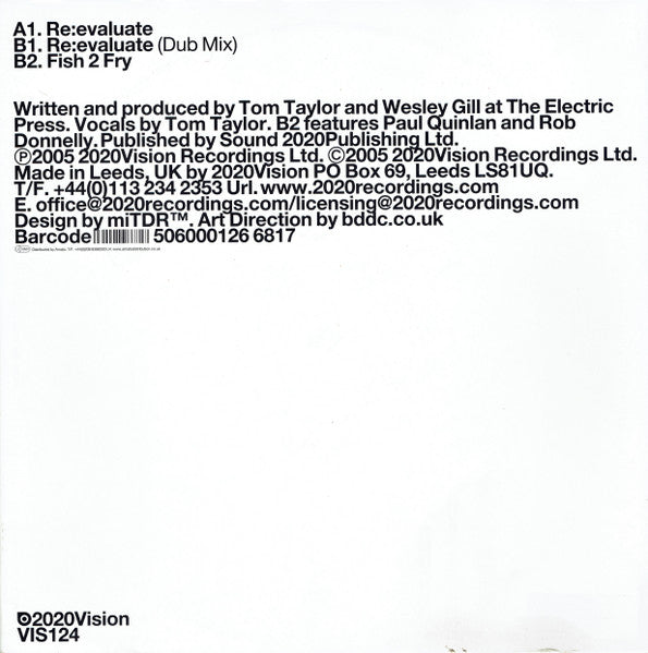 The Electric Press : Re:Evaluate (12")