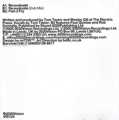 The Electric Press : Re:Evaluate (12")