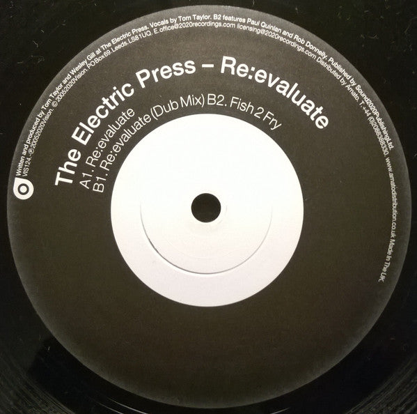 The Electric Press : Re:Evaluate (12")