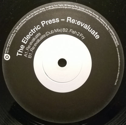 The Electric Press : Re:Evaluate (12")