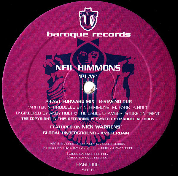 Neil Himmons : Play (12")