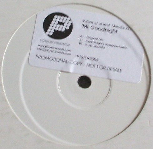 Visions Of US Feat. Maddie Kitchen : Mr. Goodnight (12", Promo, W/Lbl)