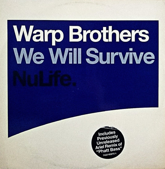 Warp Brothers : We Will Survive (12")