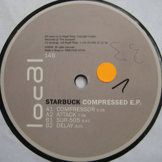 Starbuck : Compressed EP (12")