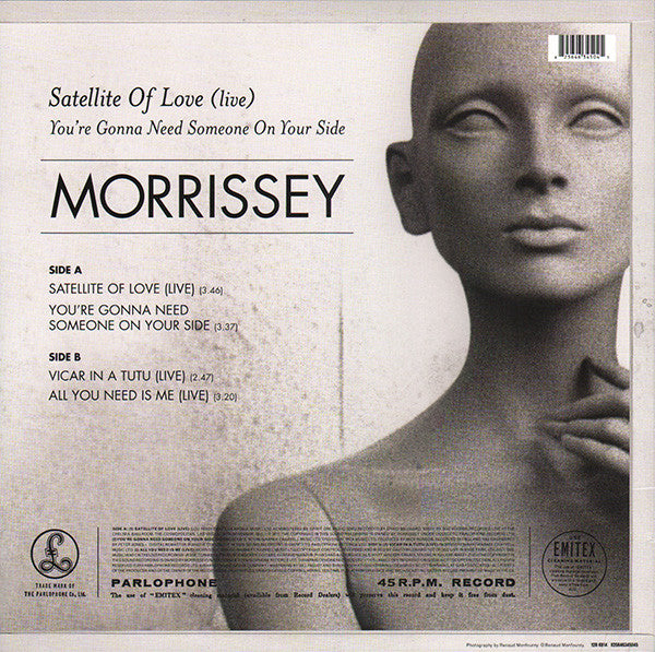 Morrissey : Satellite Of Love (Live) (12", Single)