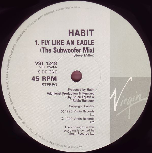 Habit : Fly Like An Eagle (12")