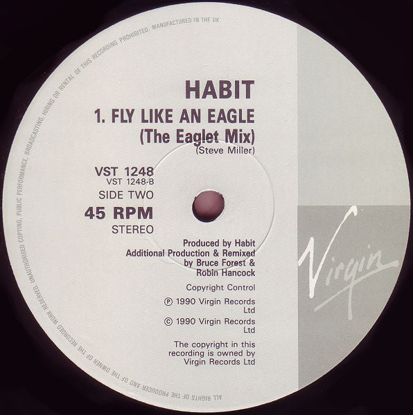 Habit : Fly Like An Eagle (12")