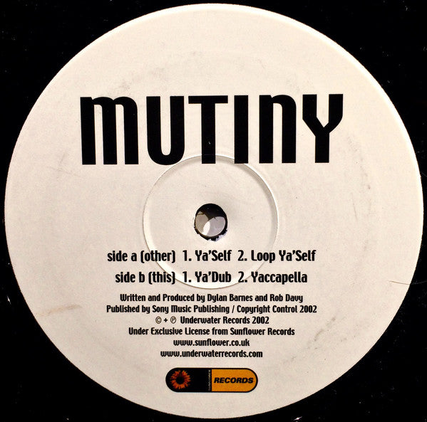 Mutiny : Ya'Self (12")