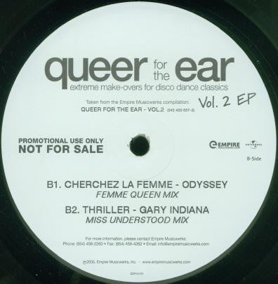 Various : Queer For The Ear - Extreme Make-Overs For Disco Dance Classics Vol.2 EP (12", EP)