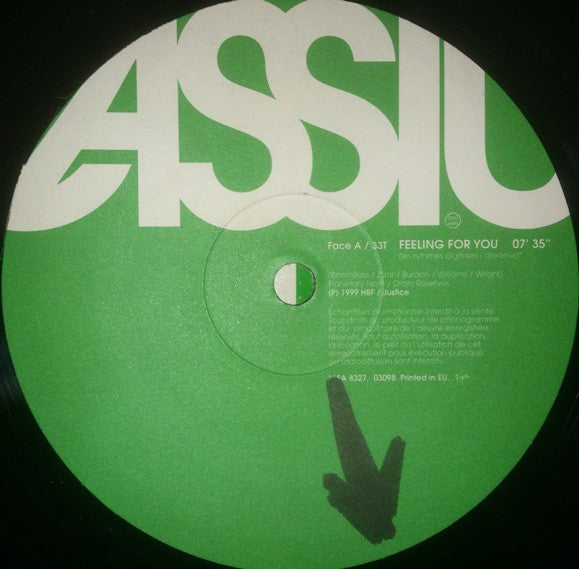 Cassius : Feeling For You (12", Promo)