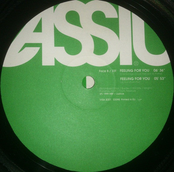 Cassius : Feeling For You (12", Promo)