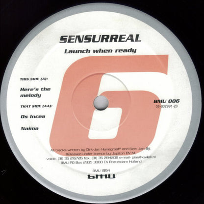 Sensurreal : Launch When Ready (12")