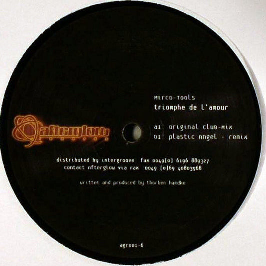 Micro Tools : Triomphe De L'Amour (12")