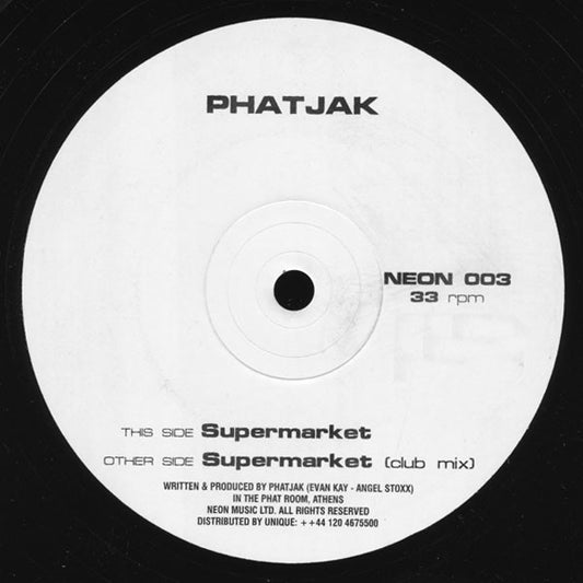 Phatjak : Supermarket (12")
