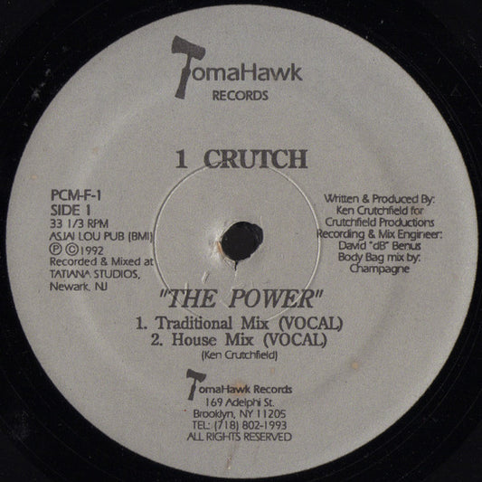 1 Crutch : The Power (12")