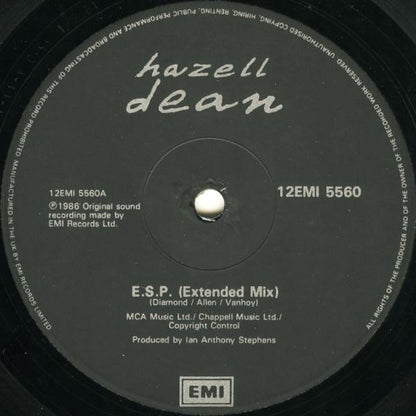 Hazell Dean : E.S.P. (Extra Sensual Persuasion) (12", Single)