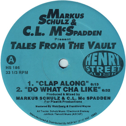 Markus Schulz & C.L. McSpadden* : Tales From The Vault (12")