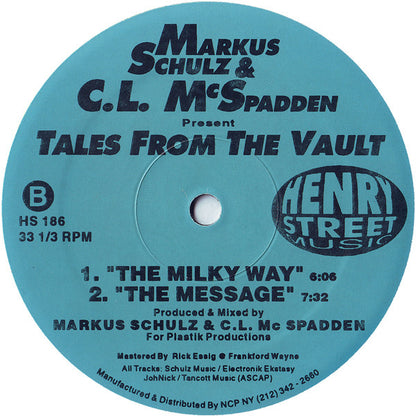 Markus Schulz & C.L. McSpadden* : Tales From The Vault (12")